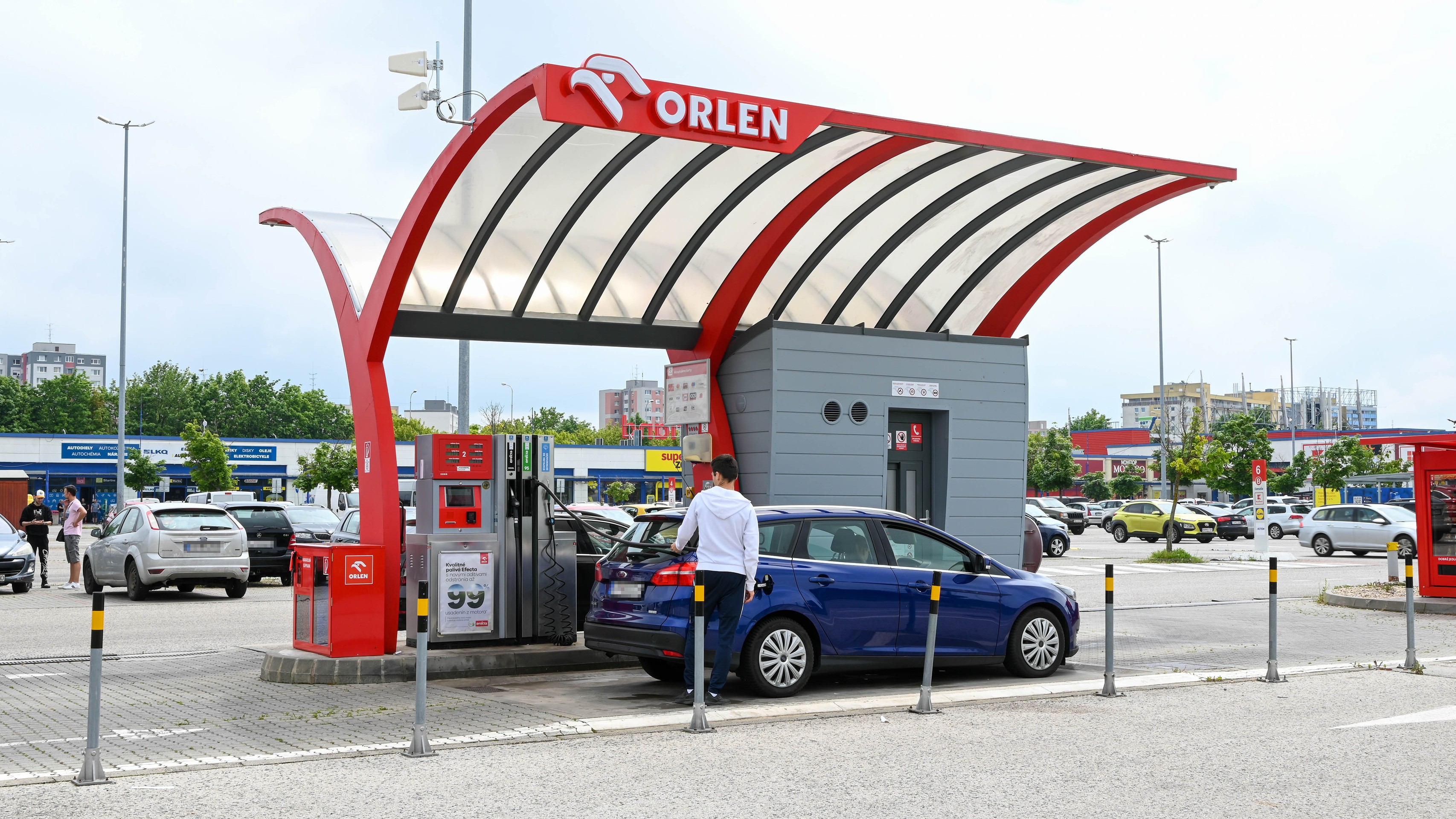 Samoobslužná pumpa Orlen