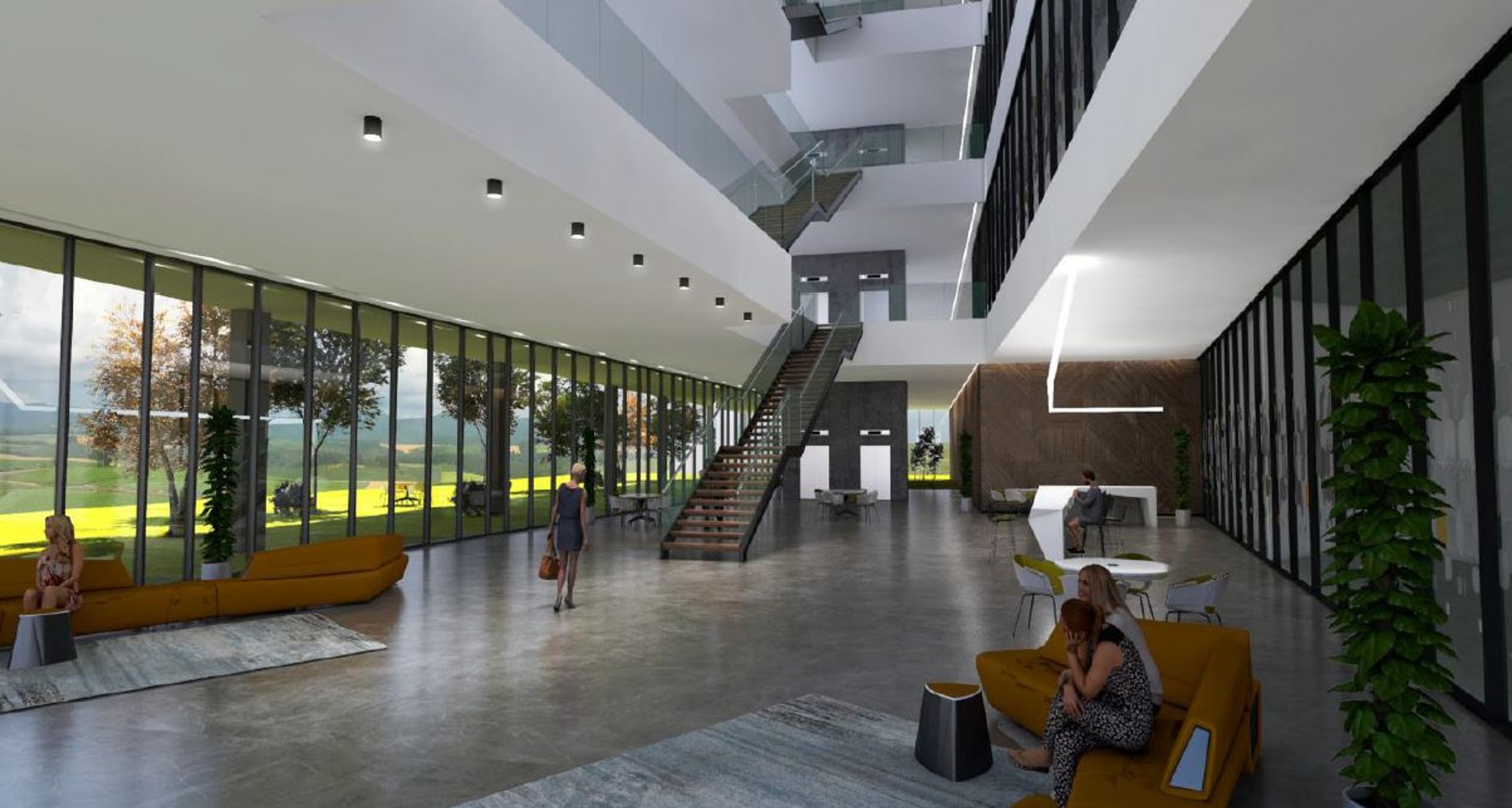 Vizualizácia Univerzitnej nemocnice Bratislava Rázsochy.