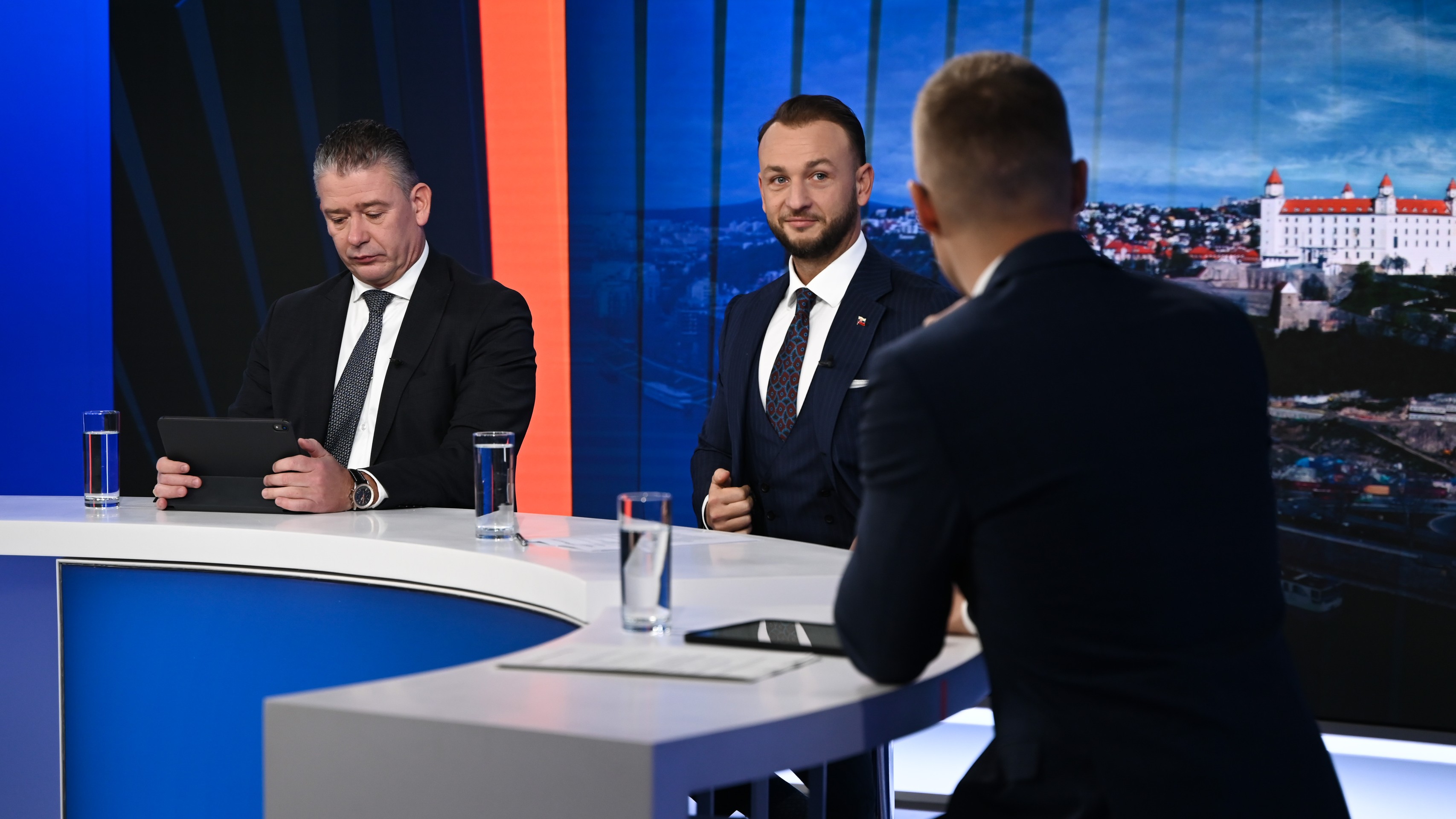 Roman Mikulec a Matúš Šutaj Eštok v relácii Na telo.